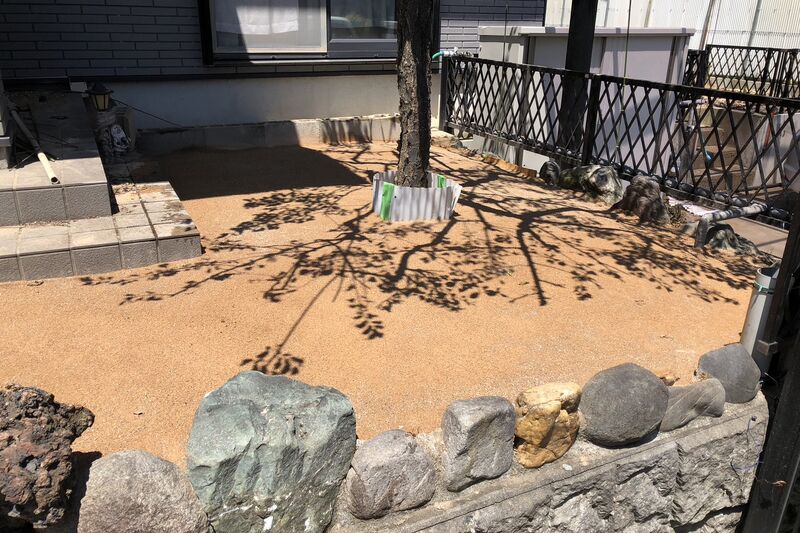 固まる砂